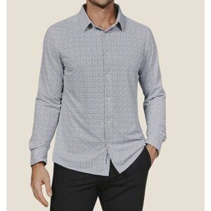 7 Diamonds Madrid 4-Way Stretch Performance Wrinkle Resistant Golf Shirt Size XL